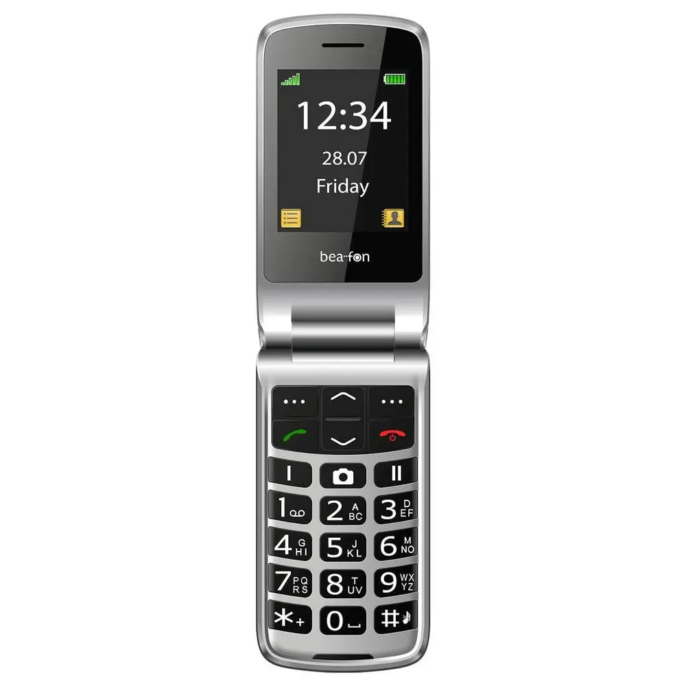 B-Ware Beafon Klapphandy Seniorenhandy Mobiltelefon Sl645 Pluslte Schwarz Silber Station - 9120124823215