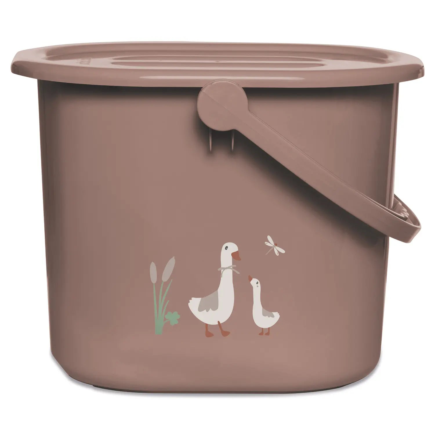 B-Ware Bébé Jou Windeleimer Eimer Müllbehälter Mocha Mousse Dear Goose Windelentsorgung - 8714929012441