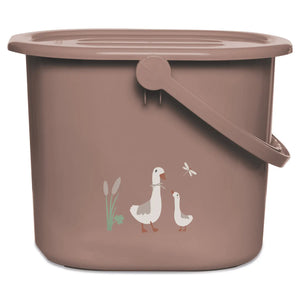 B-Ware Bébé Jou Windeleimer Eimer Müllbehälter Mocha Mousse Dear Goose Windelentsorgung