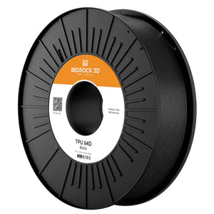 B-Ware Bedrock 3 D Filament Druckmaterial Tpu Kunststoff Schwarz Flexibel 2,85 Mm 750 G