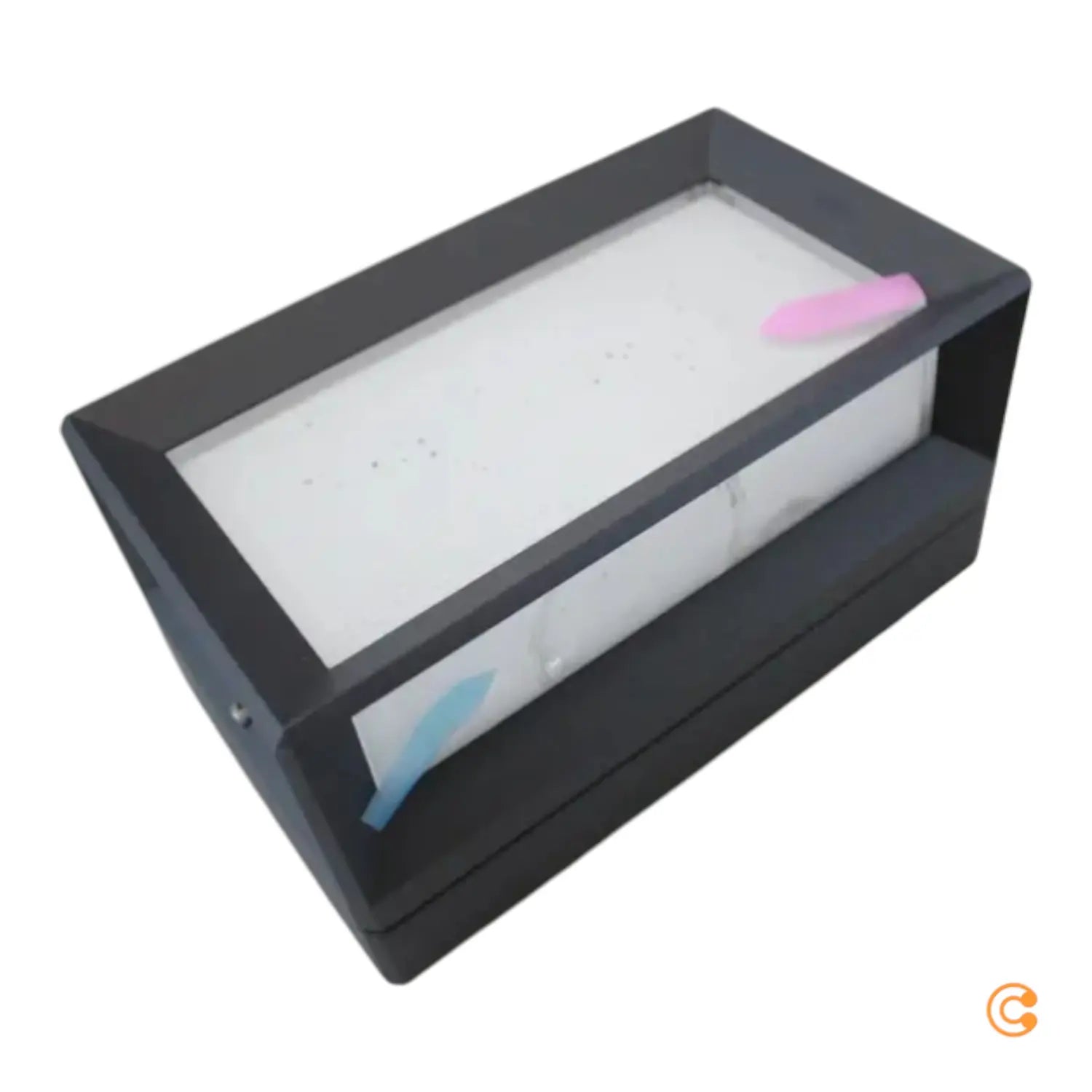 C-Ware Bega Außenwandleuchte Lampe 22733 E27 Grafit Aluminiumguss Glas Siehe Text/Foto - 10034545