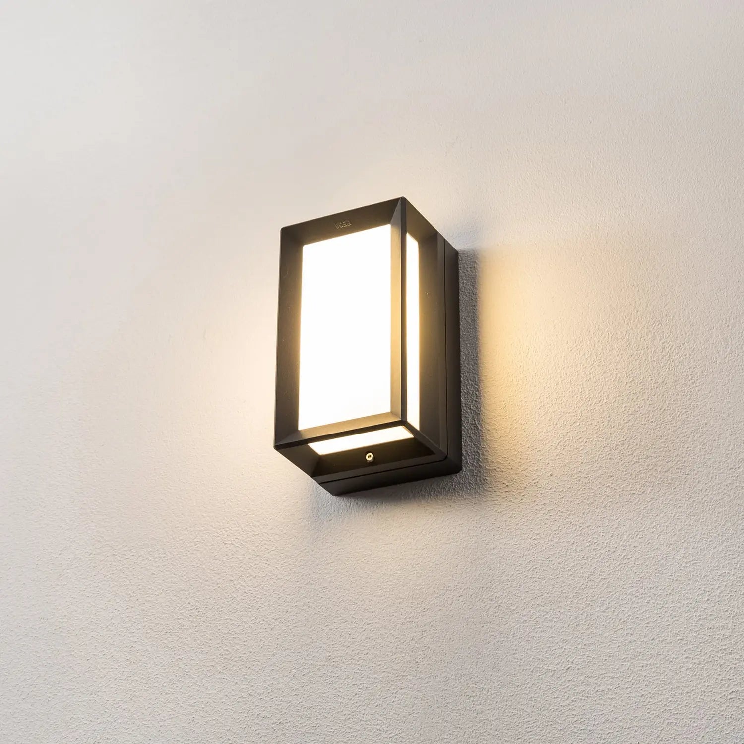 B-Ware Bega Außenleuchte Wandleuchte Außenlampe Graphit Aluminium Glas E27 Led Weiß - 4044017680981