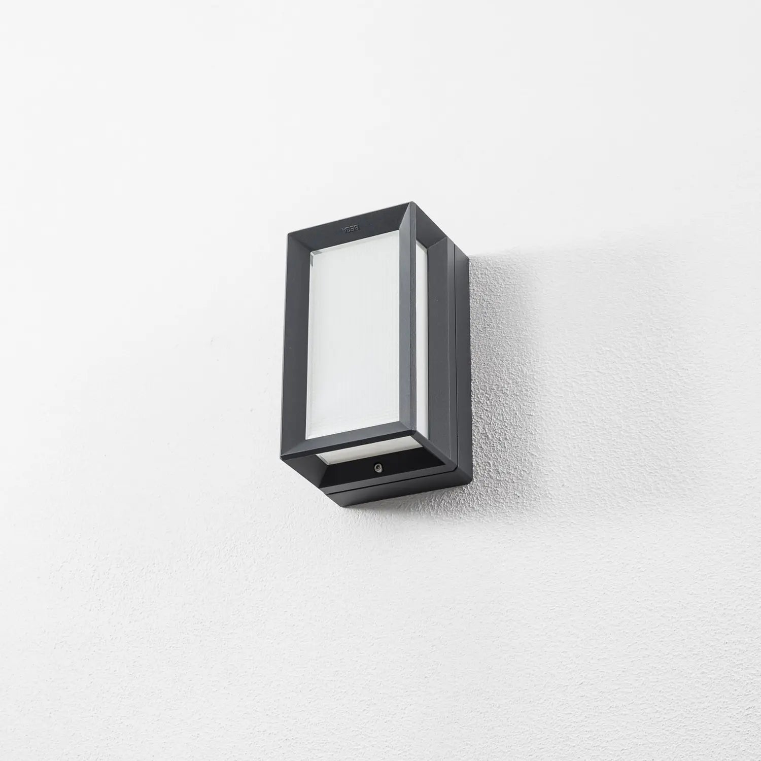 B-Ware Bega Außenleuchte Wandleuchte Außenlampe Graphit Aluminium Glas E27 Led Weiß - 4044017680981