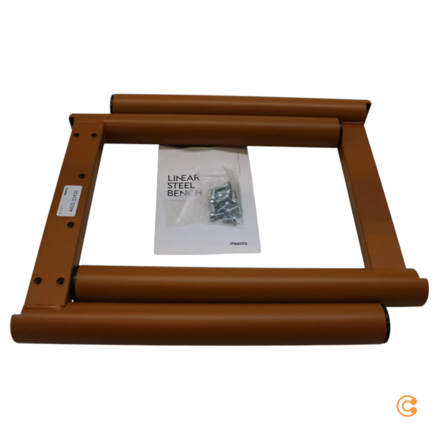 B-Ware Muuto Gartenbank Sitzbank Outdoorbank Burnt Orange Wetterfest Siehe Text/Foto - 5710562309552