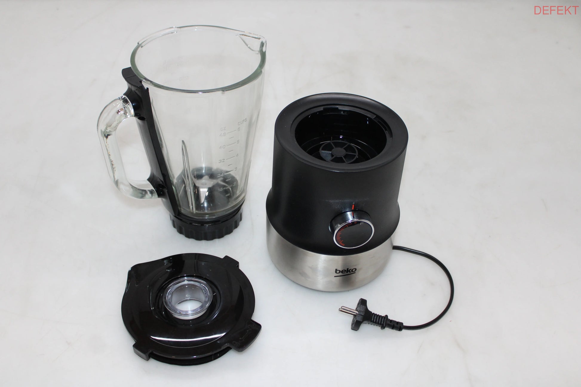 D-Ware Beko Tbn 81808 Bx Standmixer Mixer Smoothiemaker 800 W Edelstahl Gebürstet Defekt - 8690842430534