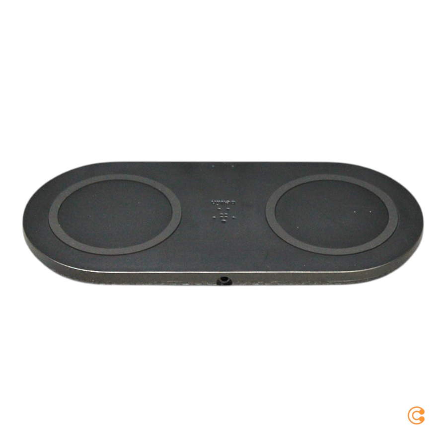 Belkin Dual Wireless Fast Charging Pad   10 W   Schwarz Ladestation Ladegerät B-Ware - 745883795598