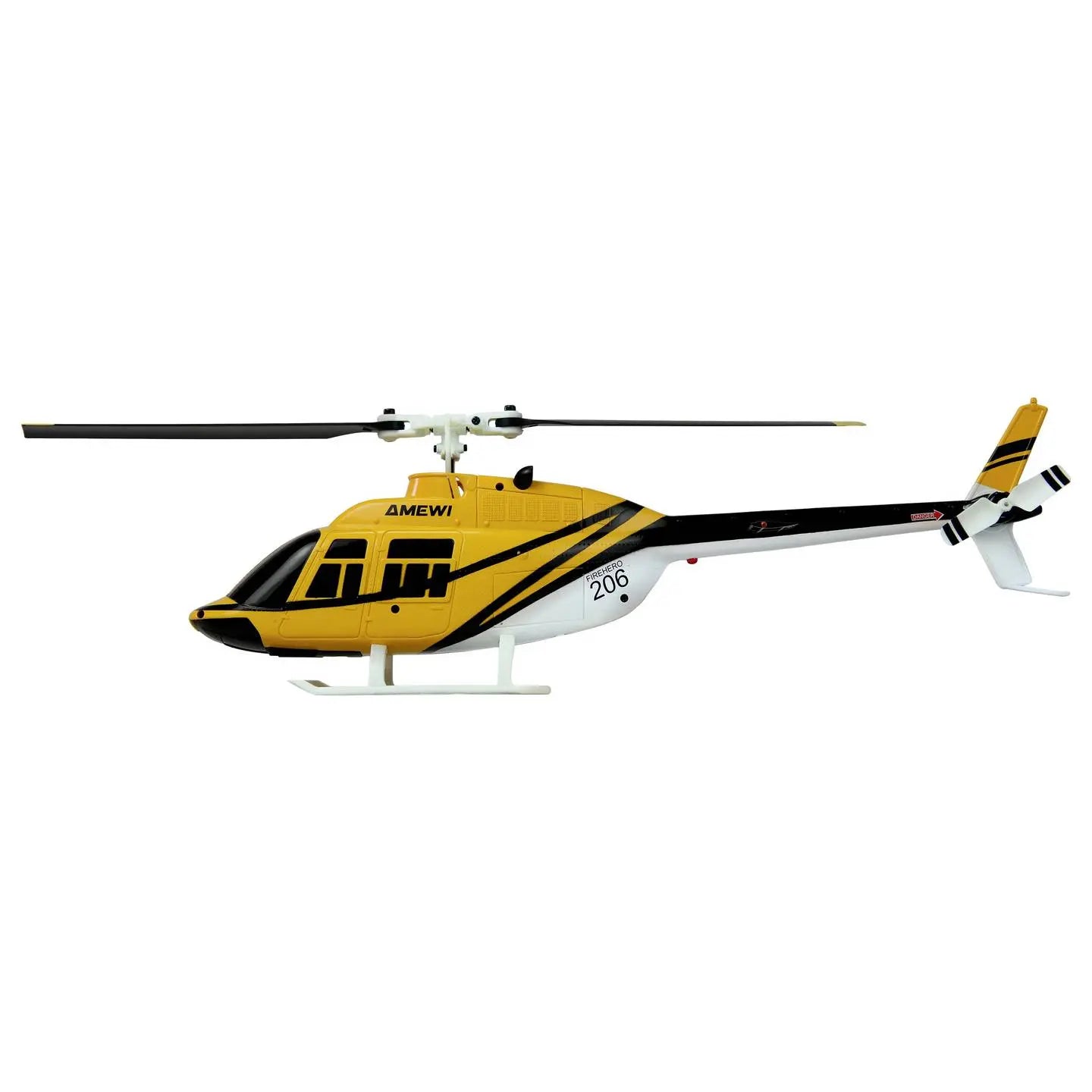 D-Ware Amewi Rc Hubschrauber Helikopter Bell 206 Modell Flugzeug Auto Defektware - 4262500341885