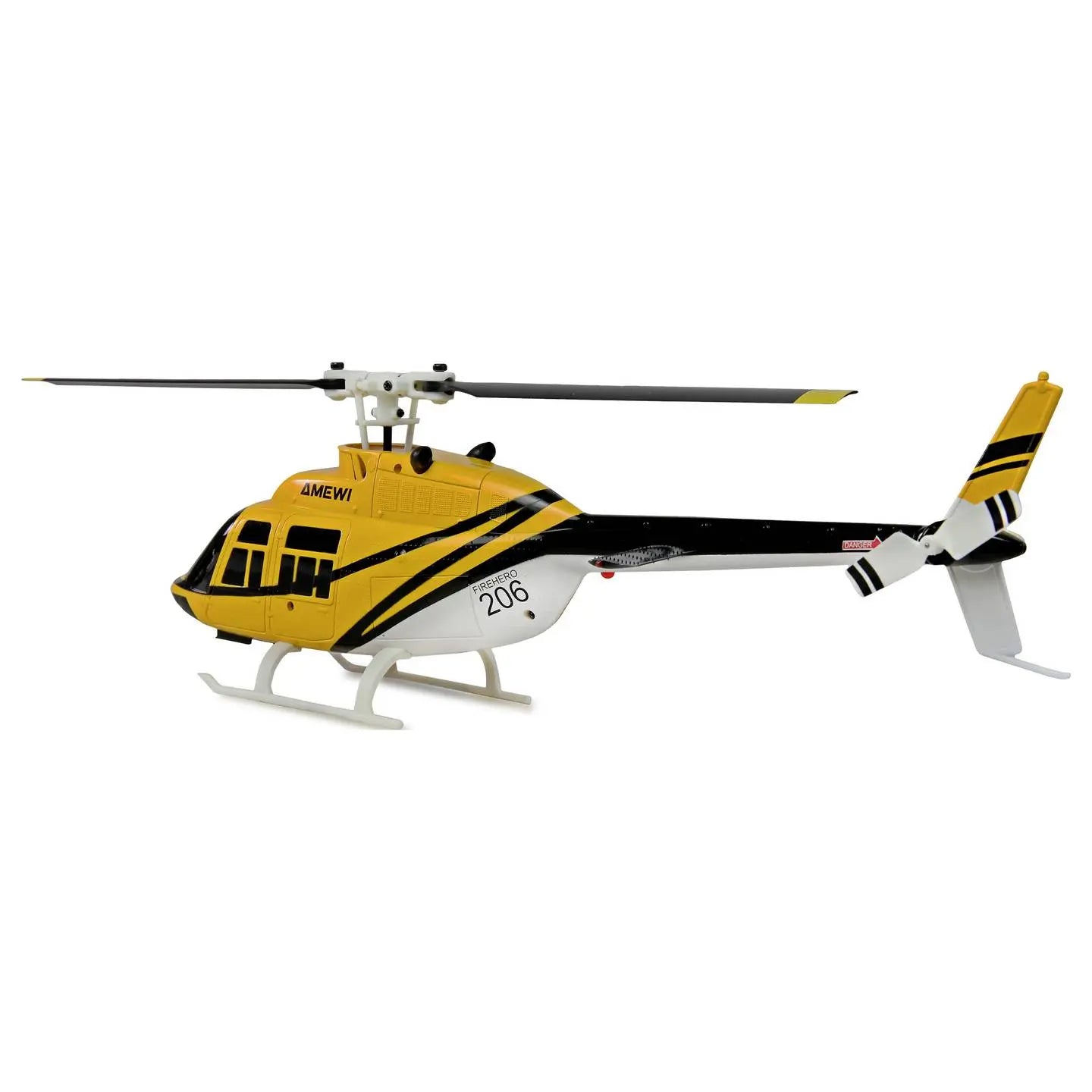 D-Ware Amewi Rc Hubschrauber Helikopter Bell 206 Modell Flugzeug Auto Defektware - 4262500341885