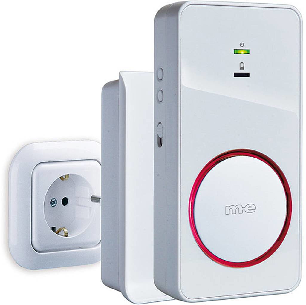 B-Ware M E Modern Electronics 41151 Funkgong Empfänger Beleuchtet 2 Sets - 4250109132638