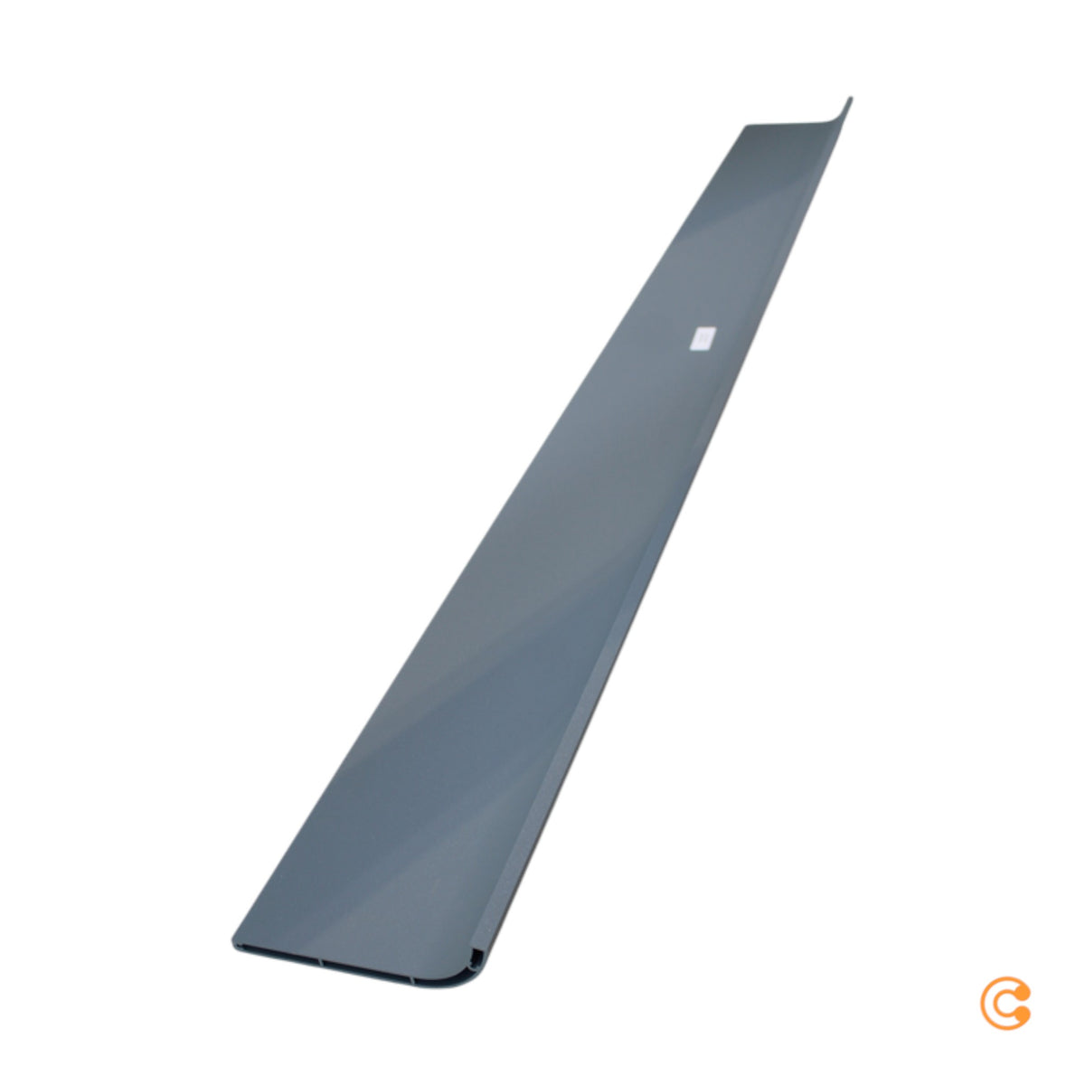 Fermob Bellevie Gartenbank mit Rückenlehne Aluminium Stahl gewittergrau 53,6cm - 3100540299593