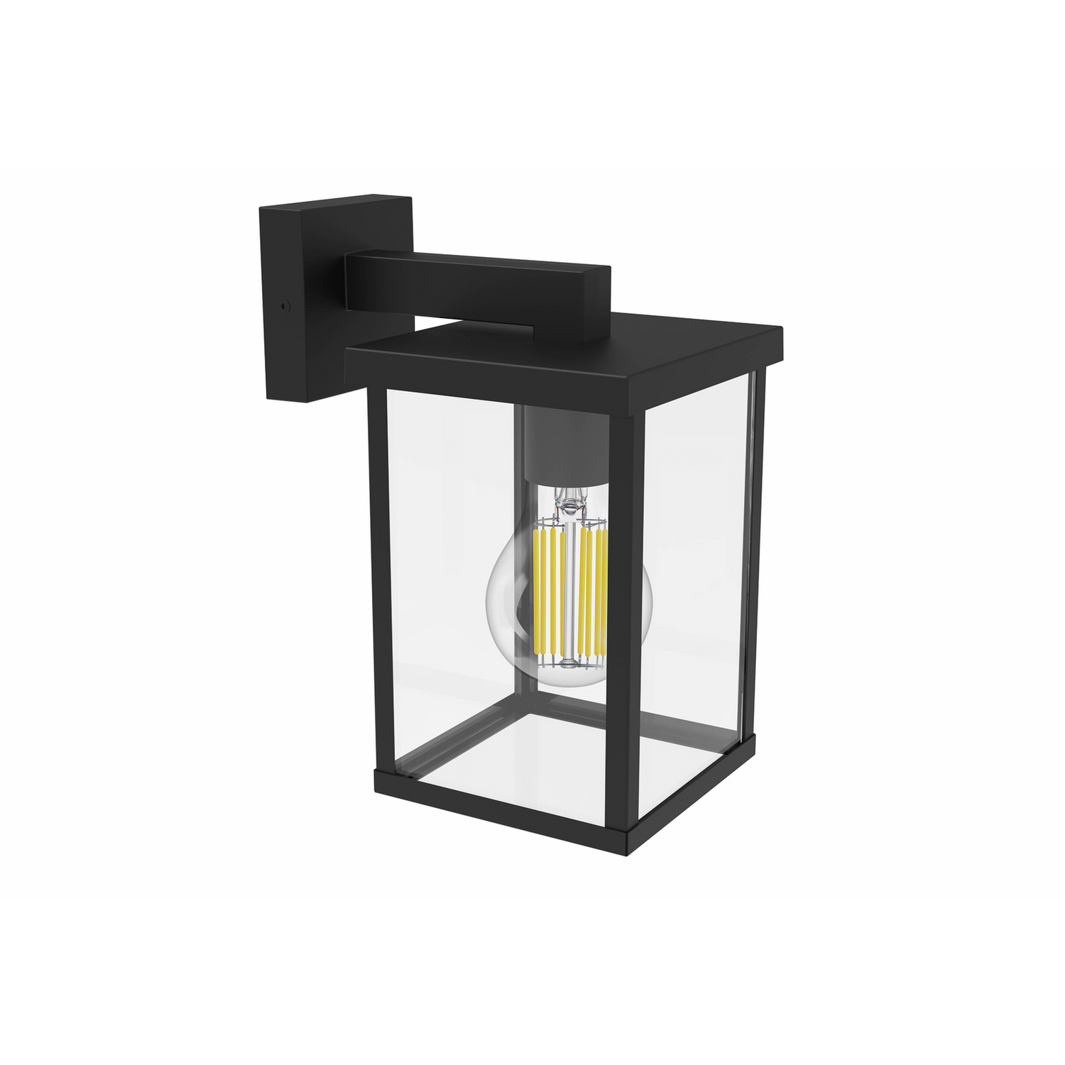 Philips Außenwandleuchte Außenlampe Außenleuchte Lampe Schwarz E27 23 6x17 4cm B-Ware - 8720169266377