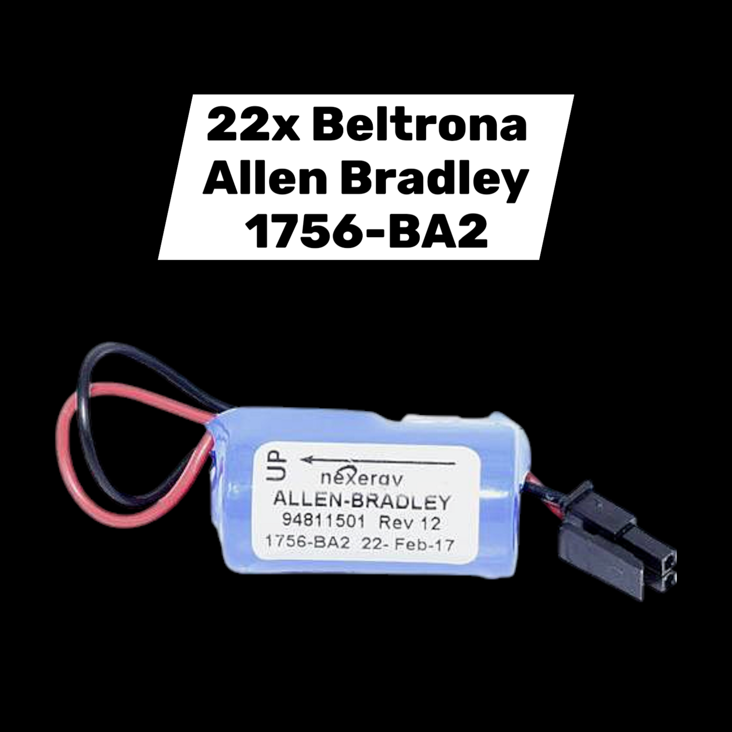 Beltrona Allen Bradley 1756 Ba2 Spezial Batterie Stecker Lithium 3 V 22 Stück B-Ware - 2050005045740