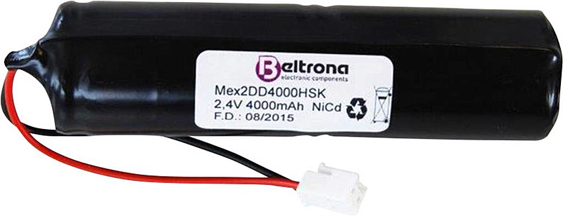 B-Ware Beltrona Elrd2 D4000 H Notleuchten Akku Elro Nv82 Stecker 2.4 V 4000 M Ah - 2050001685995