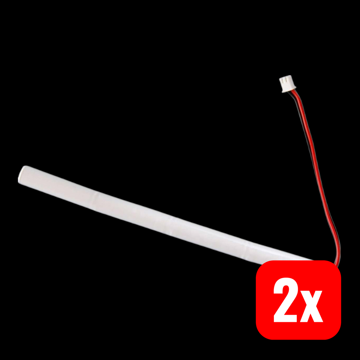 Beltrona Notleuchten-Akku Stecker Fluchtweg Akku 4.8 V 600 mAh 2 STÜCK - 2050004590500