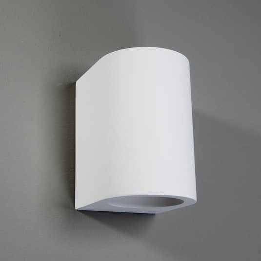B-Ware Lindby Bemalbare Halogenleuchte Zaio Wandleuchte Flurleuchte Deko Gipslampe G9 - 6291105701099