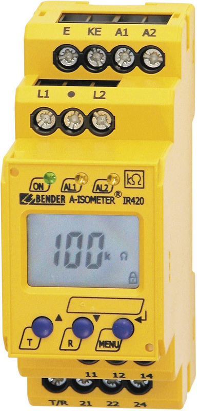 Bender Isolationsüberwachung Ir420 D4 2 200 Kω 70   300 V/Ac überwachung 150g    B-Ware - 4016138813463