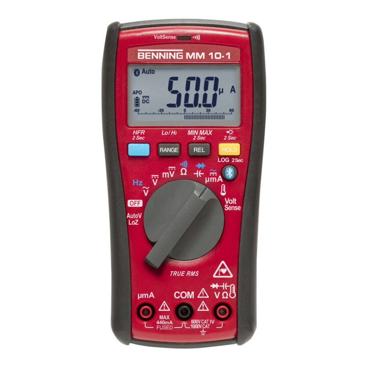 B-Ware Benning Digital Multimeter Messgerät Bluetooth Mm 10 1 Temperaturmessung - 4014651446878