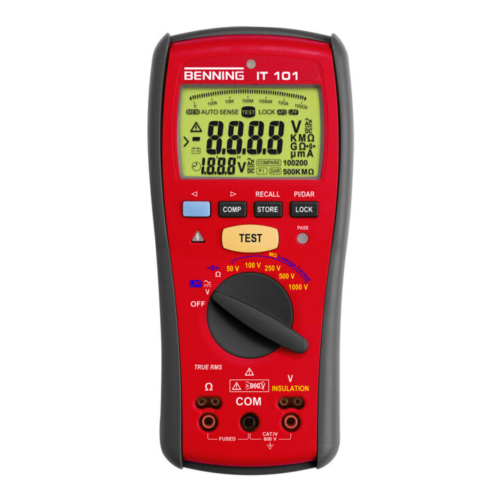 Benning Isolationswiderstands Messgerät Tester Isolationsmessung Digitalgerät B-Ware - 4014651440333