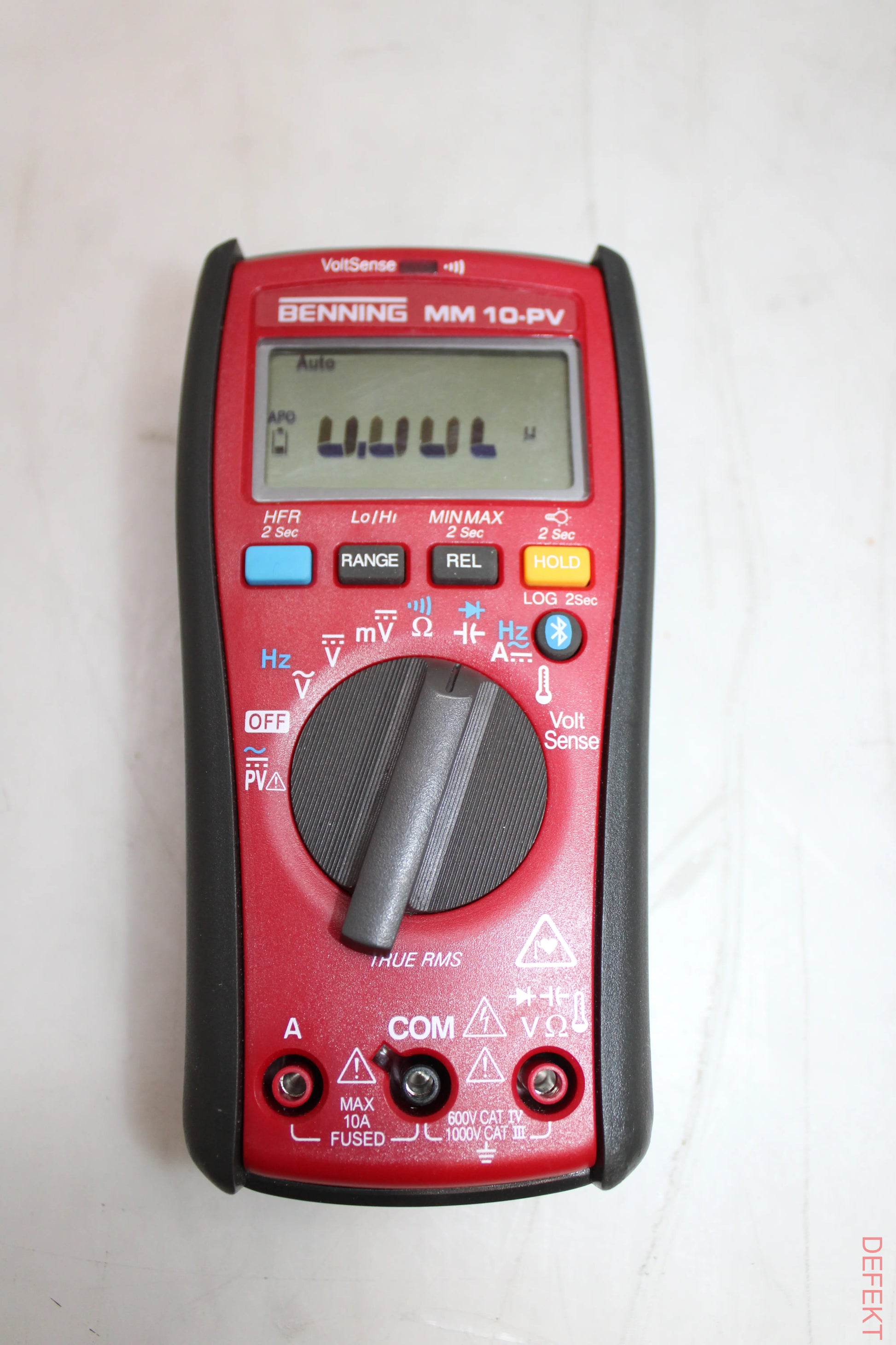 D-Ware Benning Multimeter Messgerät Mm10 Pv Digital Servicegerät Lcd Defektware - 4014651440890