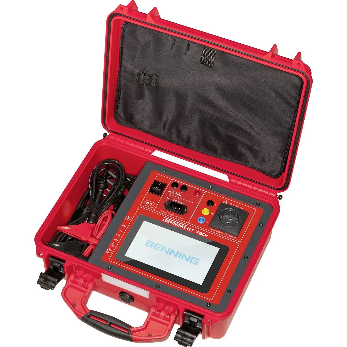 B-Ware Benning Gerätetester Prüfgerät St 760 Plus Digital Usb Touchscreen Schutzleiter - 4014651503342