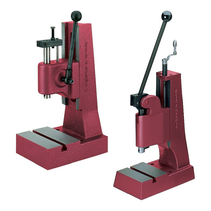 B-Ware Berg&Schmid Handhebelpresse Presse Kniehebelpresse 500kp Spindel Gehärtet