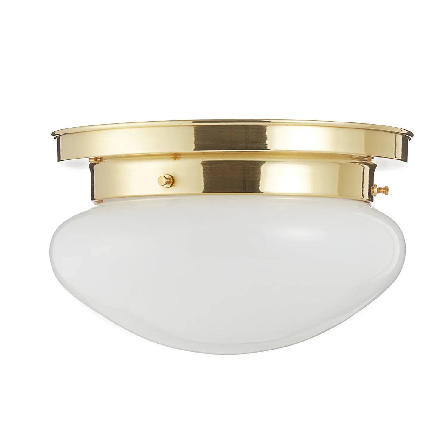 B-Ware Berliner Messinglampen Deckenleuchte Lampe Harry Messing Glas Handarbeit - 4043783505870