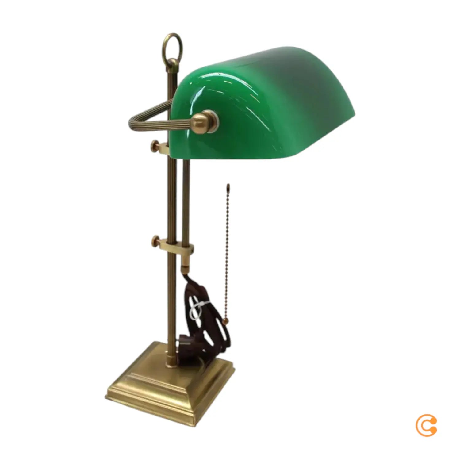 B-Ware Berliner Messinglampen Bankerlampe Tulsi Schreibtischlampe Lampe Siehe Text/Foto - 4043783401707