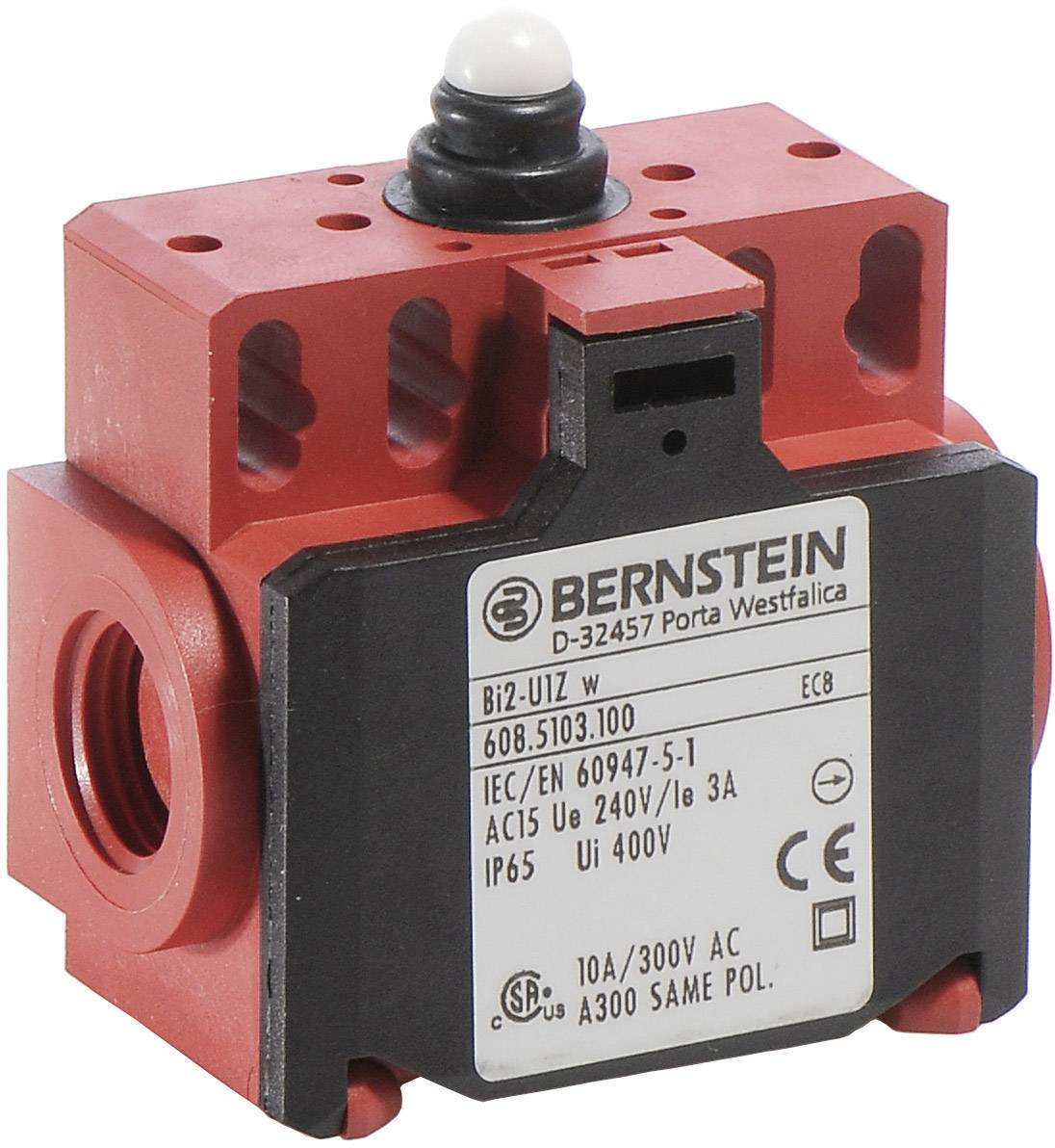 Bernstein 6085103100 Bi2 U1 Z W Endschalter 240 V/Ac 10 A Stößel Tastend Schalter B-Ware