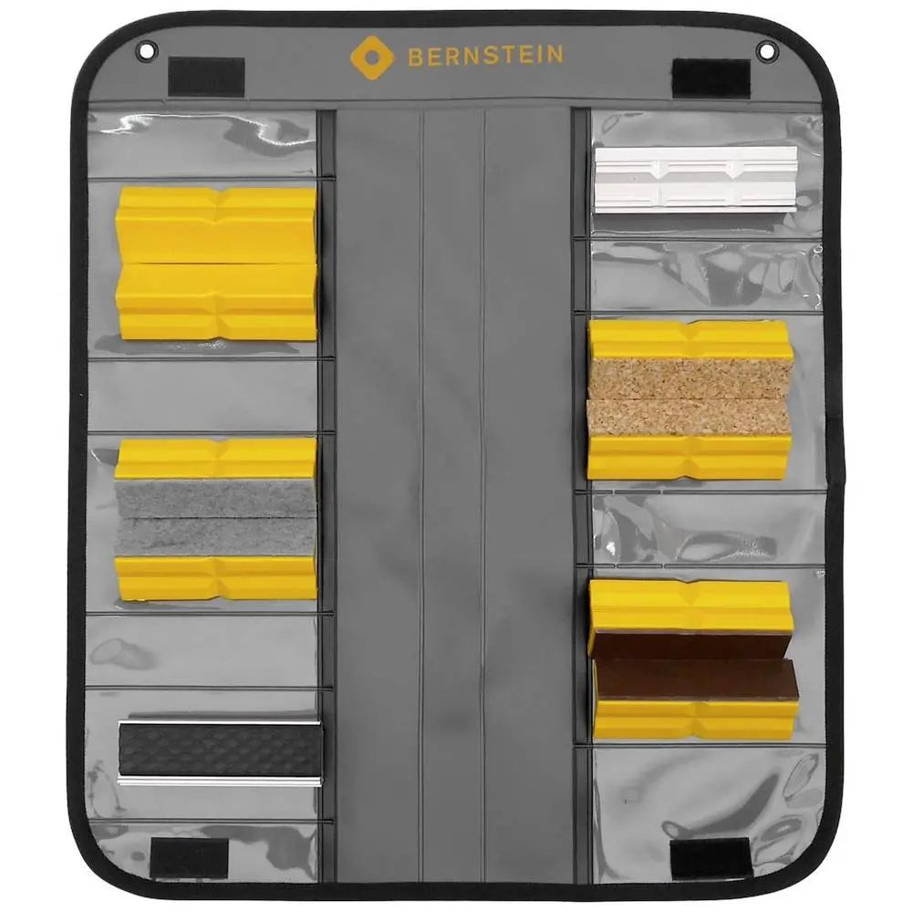 B-Ware Bernstein Schonbacken Schutzbacken Backen Magnetstreifen Filz Gelb 100 Mm Set - 4250838531108