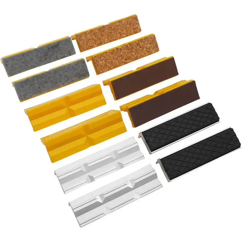 B-Ware Bernstein Schonbacken Schutzbacken Backen Magnetstreifen Filz Gelb 100 Mm Set - 4250838531108