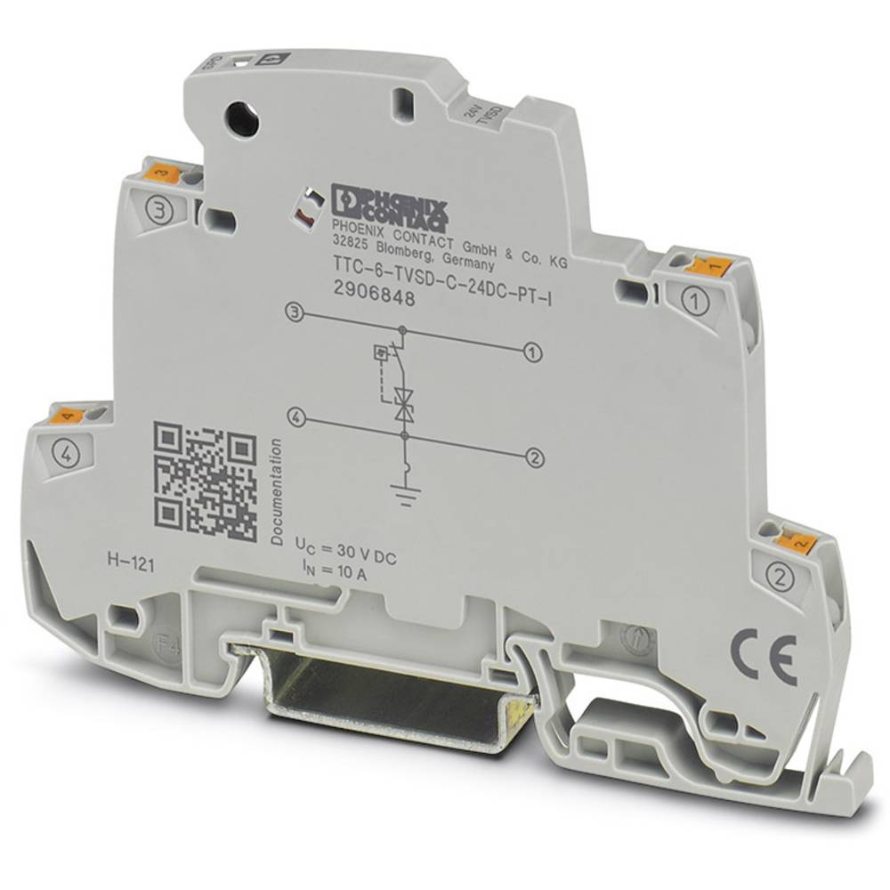 B-Ware Phoenix Contact überspannungsschutz Ableiter Ttc 6 Tvsd C 24 Dc Pt I 10 Stück - 4055626137049