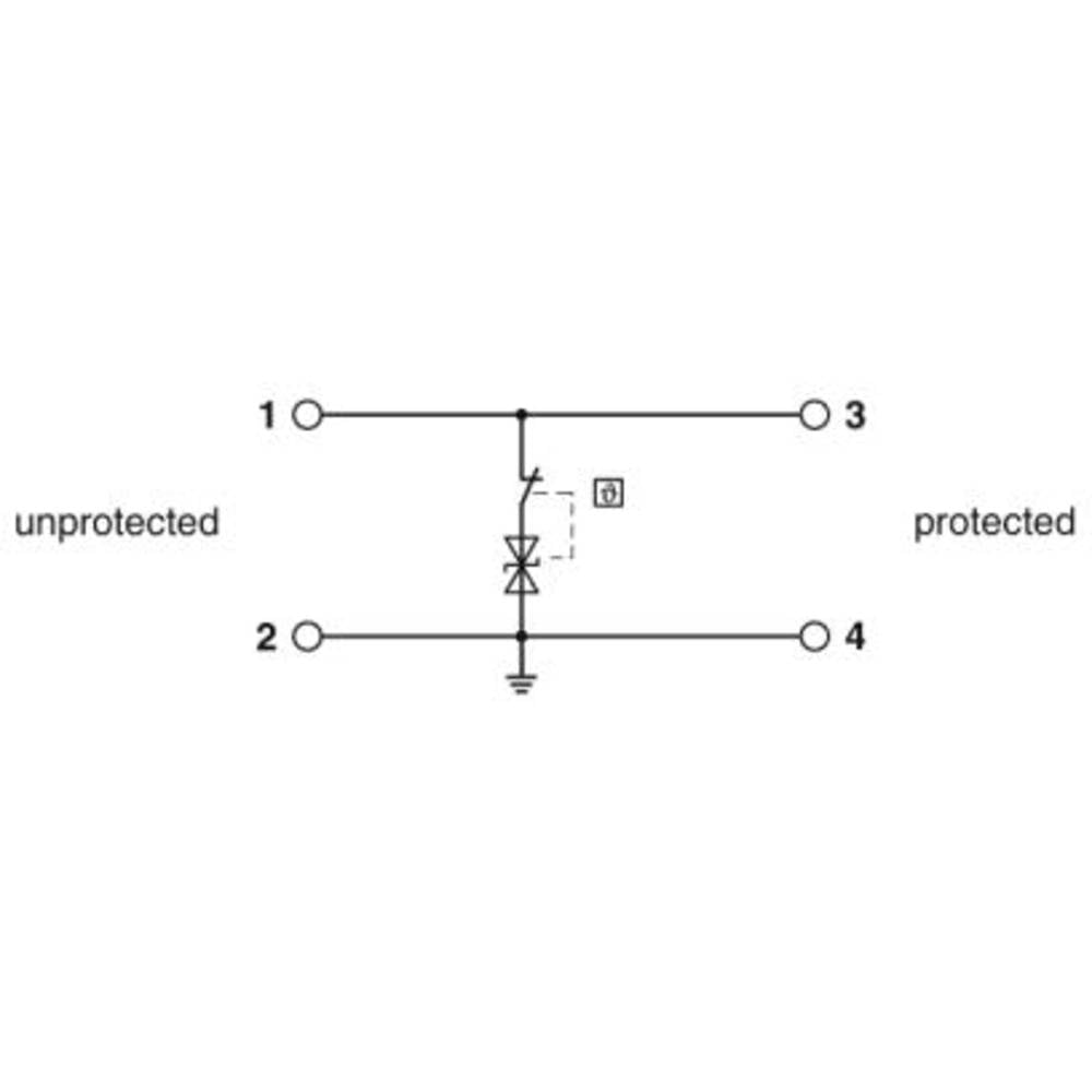 B-Ware Phoenix Contact überspannungsschutz Ableiter Ttc 6 Tvsd C 24 Dc Pt I 10 Stück - 4055626137049