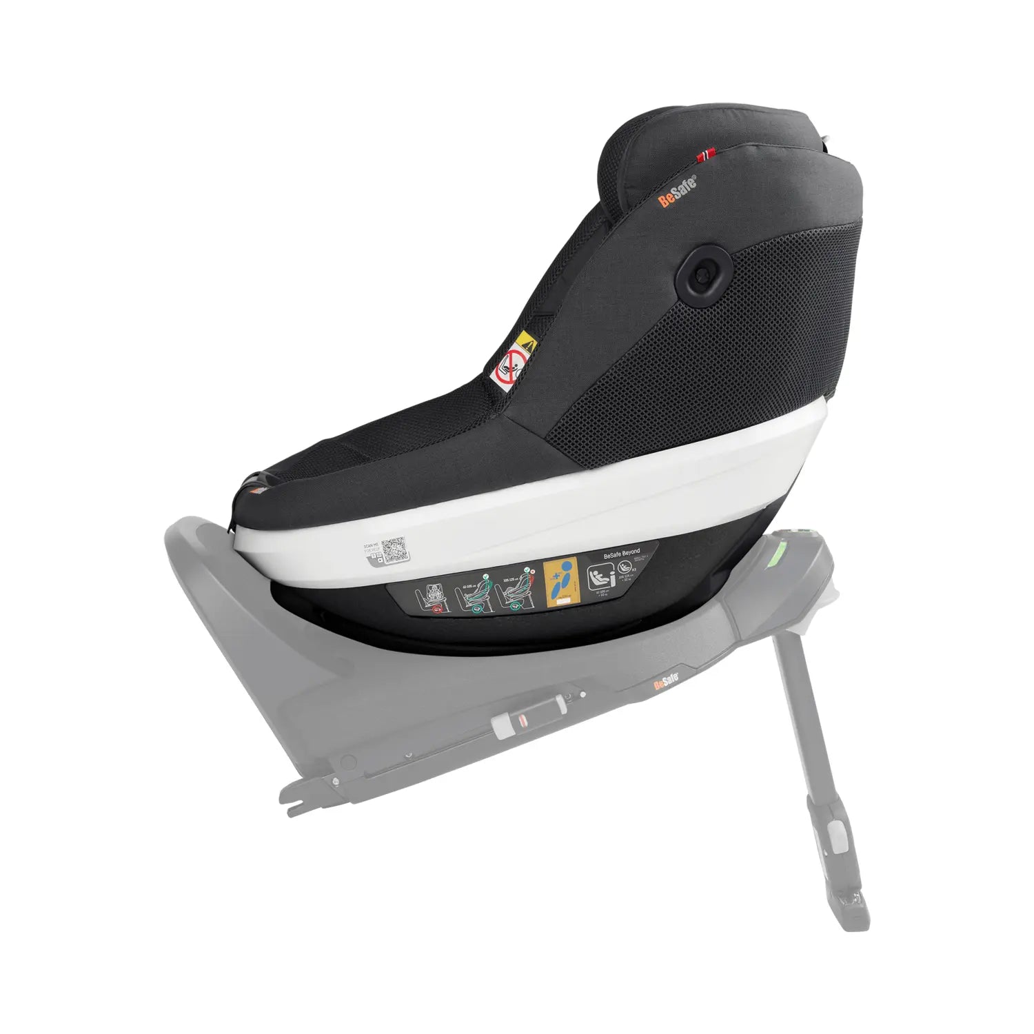 B-Ware Be Safe Kindersitz Autositz Beyond Anthracite Mesh Drehbar Verstellbar Reise  - 7072754020743