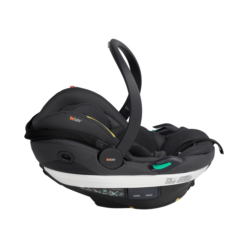 Be Safe Go Beyond Babyschale Autositz Kindersitz Kinderautositz Anthracite Mesh   B-Ware - 7072754020705