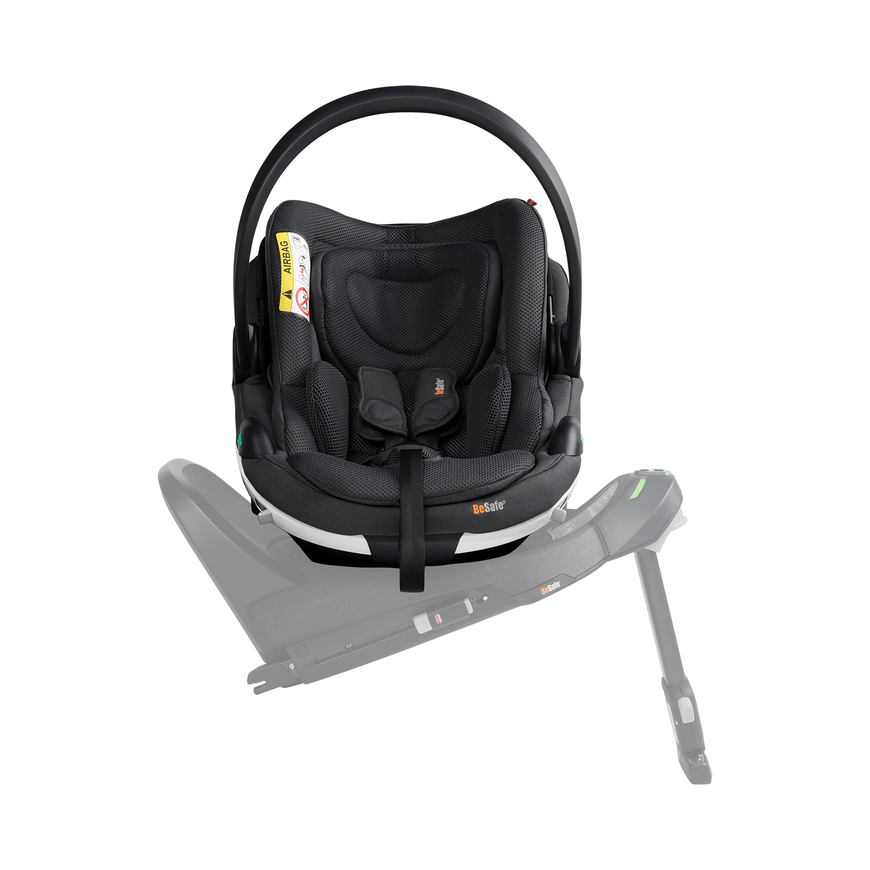 Be Safe Go Beyond Babyschale Autositz Kindersitz Kinderautositz Anthracite Mesh   B-Ware - 7072754020705