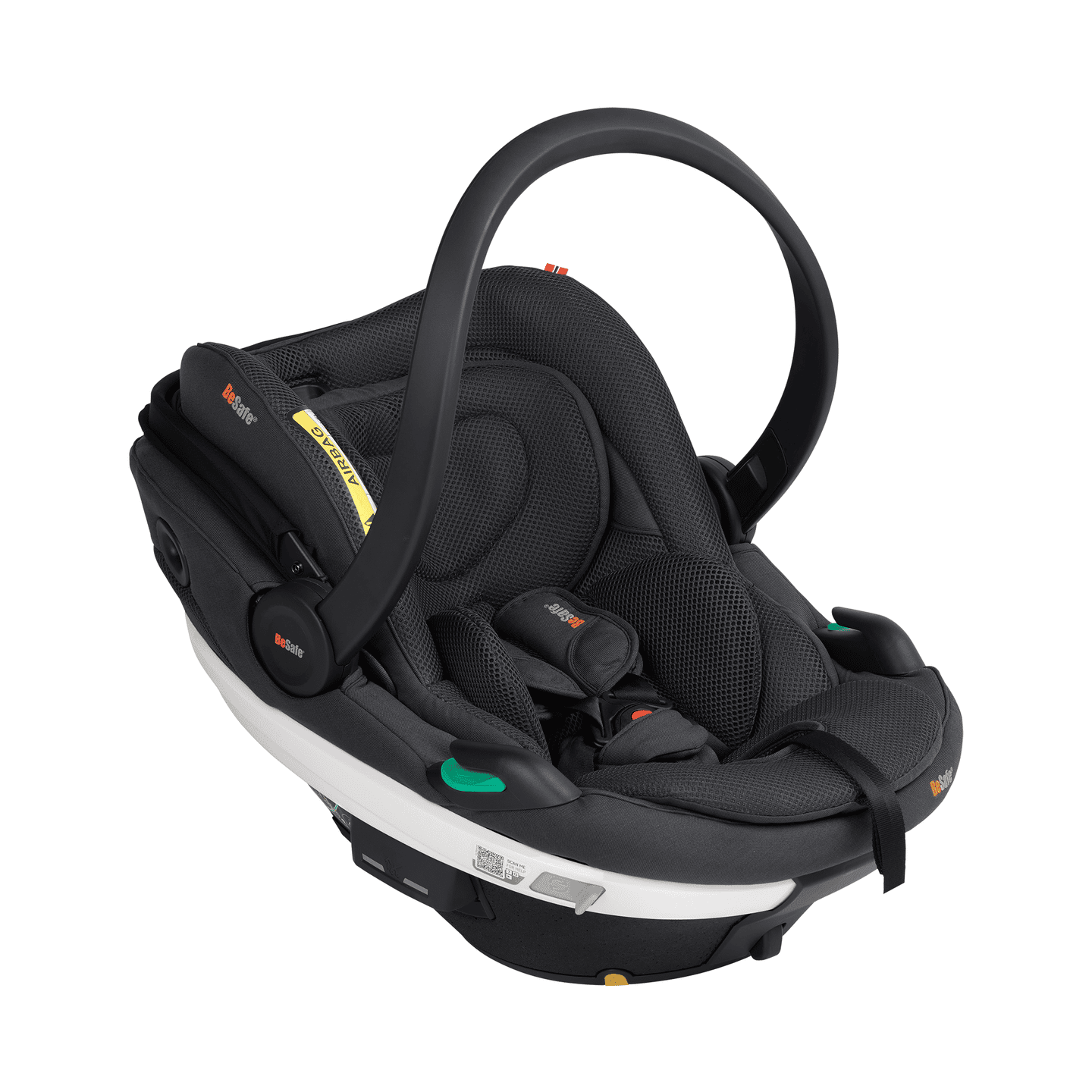 Be Safe Go Beyond Babyschale Autositz Kindersitz Kinderautositz Anthracite Mesh   B-Ware - 7072754020705