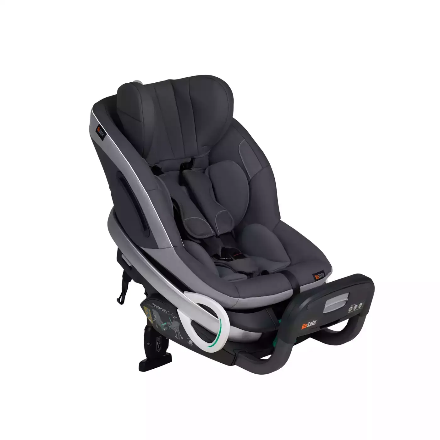 Be Safe Kindersitz Reboarder Stretch Hauptkeyword Metallic Melange Dunkelgrau B-Ware - 7072754014780