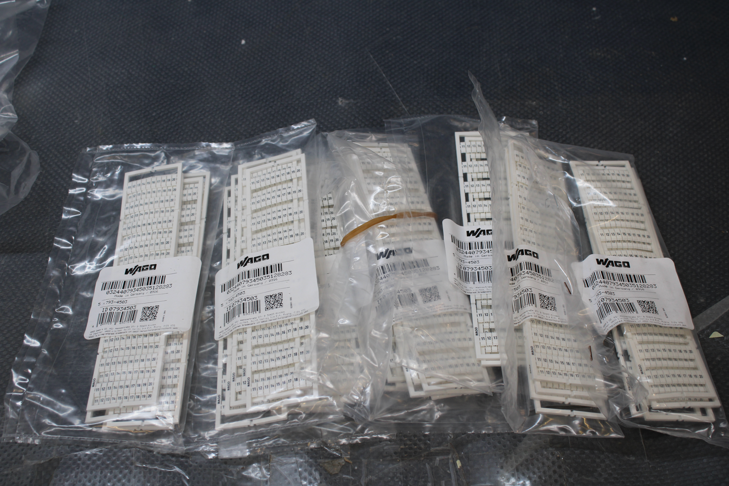 B-Ware Wago 793 4503 Bezeichnungskarten Karten Weiß Kennzeichnung 38 Stück - 2050000597497