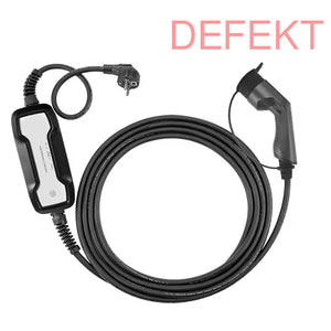 D-Ware Besen Ladestation Ladegerät Mobile Mode 2 Typ 2 Schuko Stecker 5 M Defektware