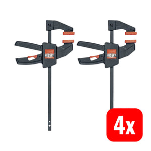 B-Ware Bessey Einhandzwinge Ezs 110/40 Ezs11 4 Spann Weite 110 Mm 40 Mm 2er Pack 4 Sets