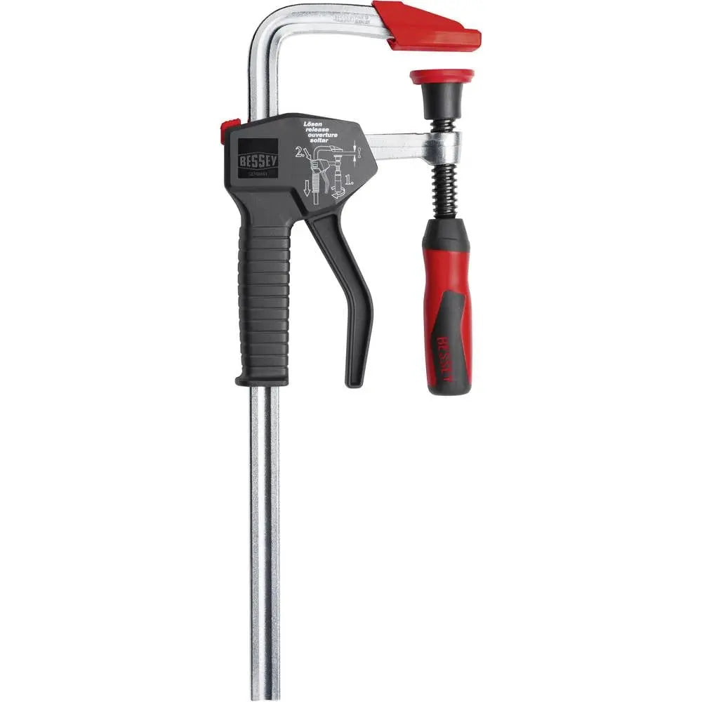 B-Ware Bessey Einhandzwinge Schnellspanner Spann Werkzeug 300mm 100mm - 4008158030661