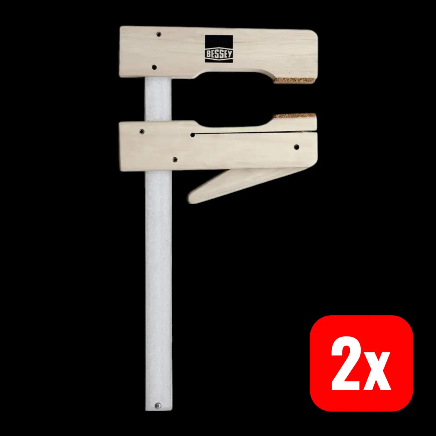 B-Ware Bessey Holzklemmzwinge Holzzwinge Hkl600 Holz Klemmy Spannweite 600mm 2 Stück - 4008158026862