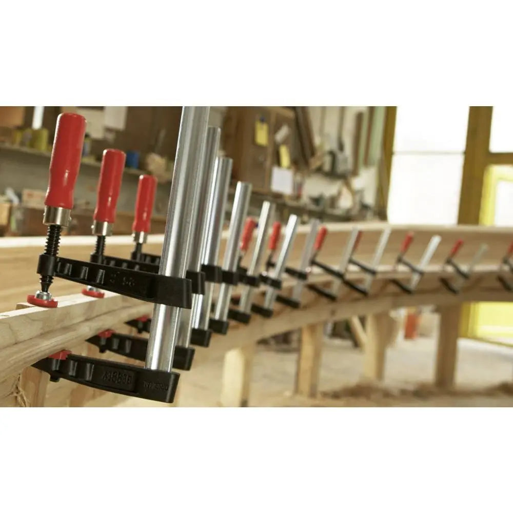 B-Ware Bessey Schraubzwinge Zwinge Tiefspann Temperguss Tg 250 100 Holzgriff 1 Stück - 4008158008837