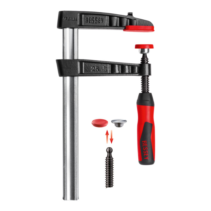 Bessey Temperguss Schraubzwinge Zwinge Werkstückhalter Tg Siehe Text/Foto B-Ware - 4008158030142