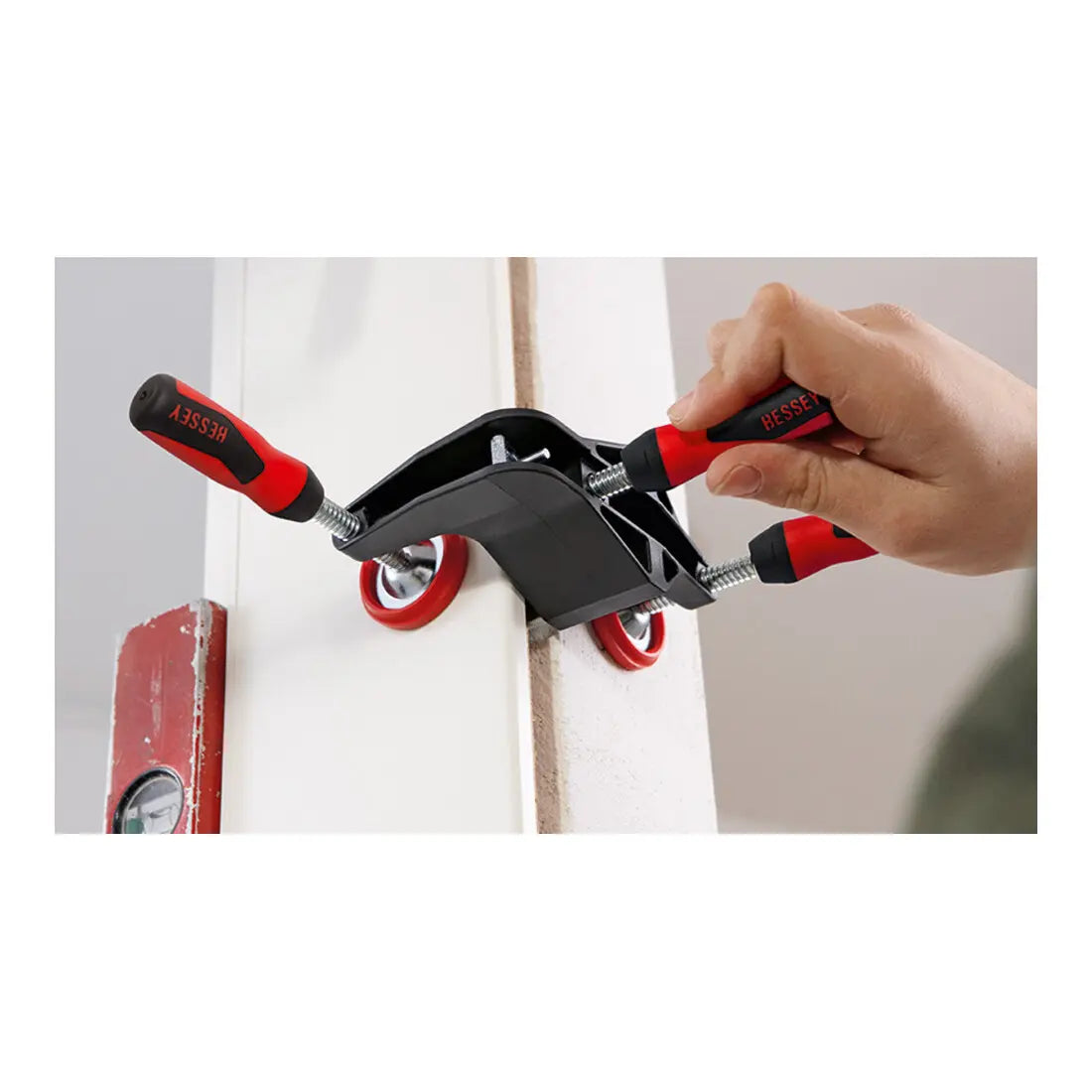 B-Ware Bessey Türfutterzwinge Spannwerkzeug Türfutter Montagehilfe Kunststoffgriff - 4008158040714