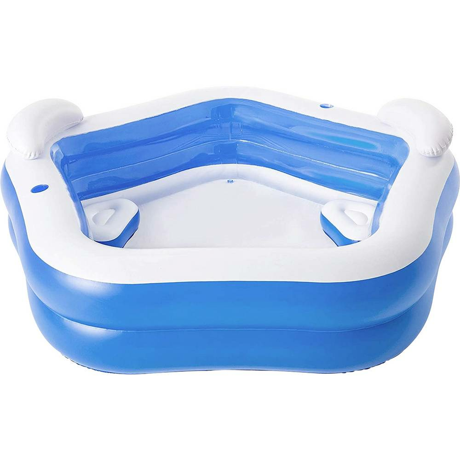 Bestway Family Fun Pool Mehrkammersystem Pool 575 L Schwimmbecken(ø X H) X 69 Mm B-Ware - 6942138972115