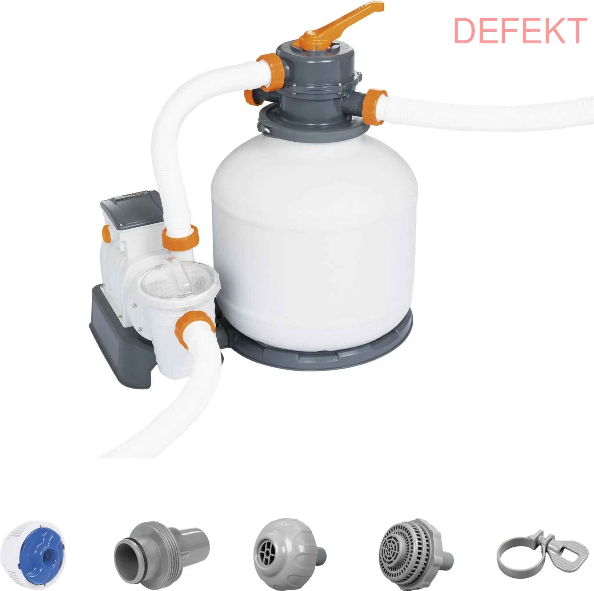 D-Ware Bestway Flowclear Sandfilteranlage Filterpumpe Filter 5678 L/H 230 W Defektware - 6941607333099