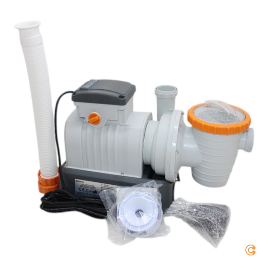 Bestway Flowclear Sandfilteranlage Filtersystem Poolpumpe 11355 L/H 500 W Pumpe  C-Ware - 6941607333235