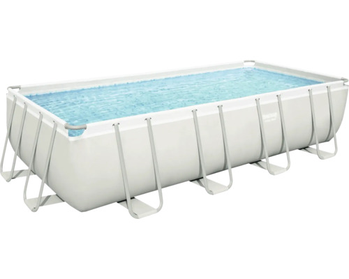 B-Ware Bestway Frame Pool Set Schwimmbecken Swimmingpool 488 X 244 X 122 Cm Rechteckig  - 2007006438217