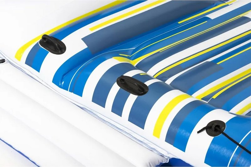B-Ware Bestway Hydro Force Badeinsel Schwimminsel Badeinsel 6 Personen Tropical Breeze